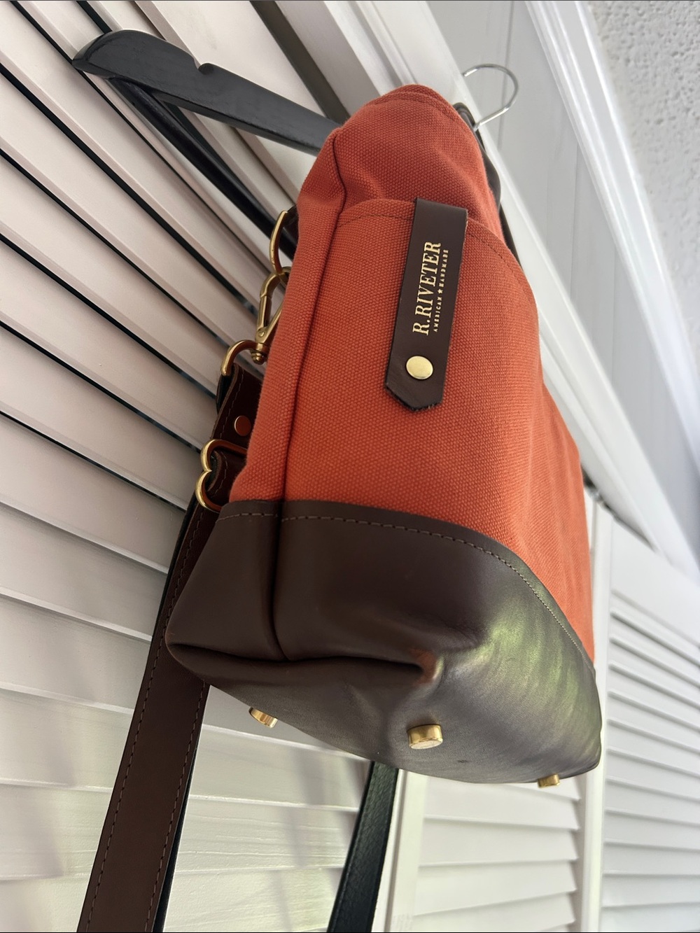 R. Riveter Otto canvas bag - Picture 3 of 14